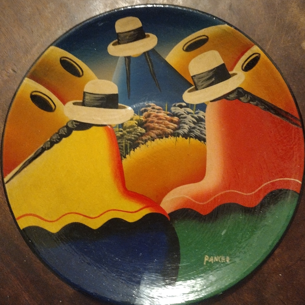 Novica decorative plate
